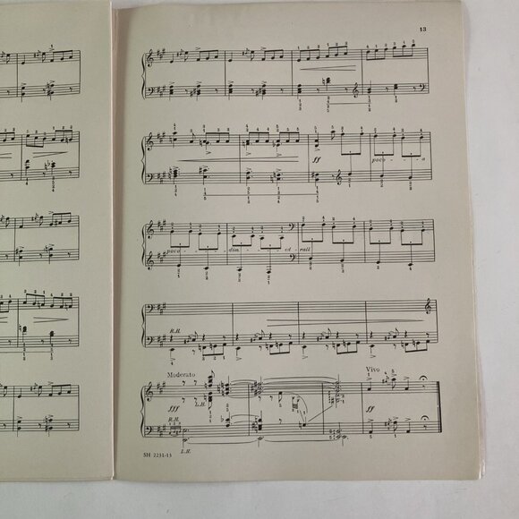 Grofé On the Trail Piano Arrangement from Grand Canyon Suite Arr by  Wasserman - Picture 10 of 14